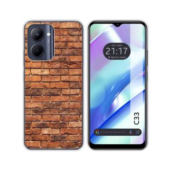 Funda Silicona Realme C33 Diseño Ladrillo 04 Dibujos