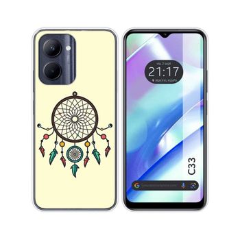 Funda Silicona Realme C33 Diseño Atrapasueños Dibujos