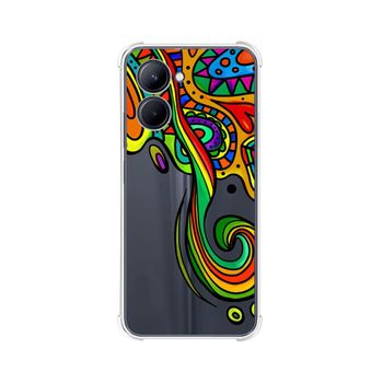 Funda Silicona Antigolpes Realme C33 Diseño Colores Dibujos