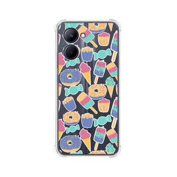 Funda Silicona Antigolpes Realme C33 Diseño Dulces 02 Dibujos