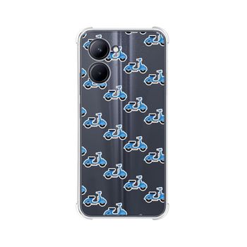 Funda Silicona Antigolpes Realme C33 Diseño Scooter Dibujos