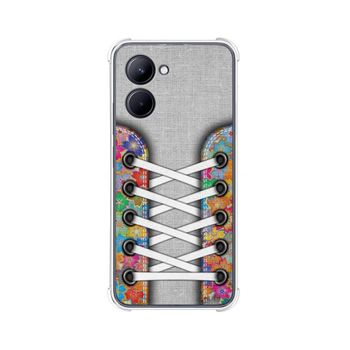 Funda Silicona Antigolpes Realme C33 Diseño Zapatillas 04 Dibujos