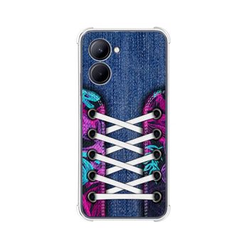 Funda Silicona Antigolpes Realme C33 Diseño Zapatillas 06 Dibujos