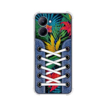 Funda Silicona Antigolpes Realme C33 Diseño Zapatillas 12 Dibujos