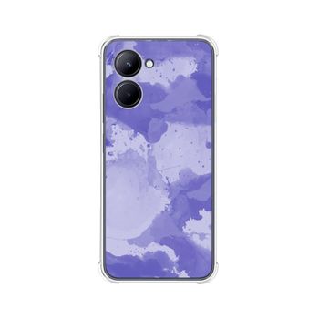 Funda Silicona Antigolpes Realme C33 Diseño Acuarela 01 Dibujos