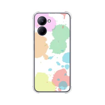 Funda Silicona Antigolpes Realme C33 Diseño Acuarela 05 Dibujos