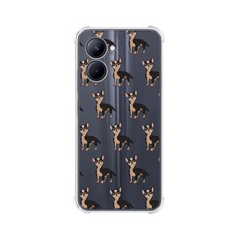 Funda Silicona Antigolpes Realme C33 Diseño Perros 11 Dibujos