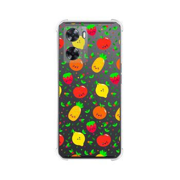 Funda Silicona Antigolpes Oppo A57s Diseño Frutas 01 Dibujos