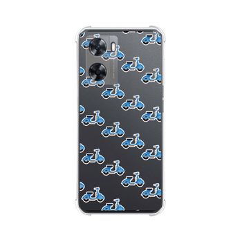 Funda Silicona Antigolpes Oppo A57s Diseño Scooter Dibujos