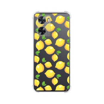 Funda Silicona Antigolpes Oppo A57s Diseño Limones Dibujos