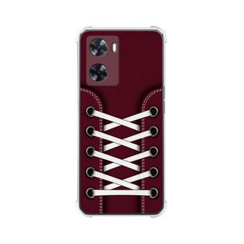 Funda Silicona Antigolpes Oppo A57s Diseño Zapatillas 17 Dibujos