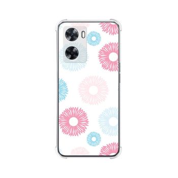 Funda Silicona Antigolpes Oppo A57s Diseño Flores 06 Dibujos