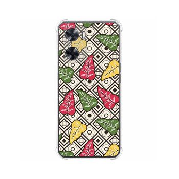 Funda Silicona Antigolpes Oppo A57s Diseño Flores 11 Dibujos