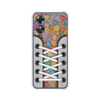 Funda Silicona Antigolpes Oppo A17 Diseño Zapatillas 05 Dibujos