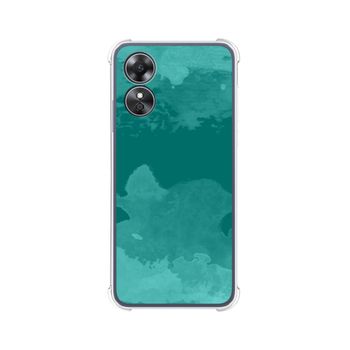 Funda Silicona Antigolpes Oppo A17 Diseño Acuarela 06 Dibujos