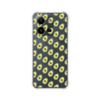 Funda Silicona Antigolpes Vivo X80 Lite 5g Diseño Aguacate Dibujos