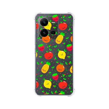 Funda Silicona Antigolpes Vivo X80 Lite 5g Diseño Frutas 01 Dibujos