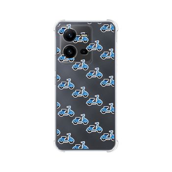 Funda Silicona Antigolpes Vivo X80 Lite 5g Diseño Scooter Dibujos