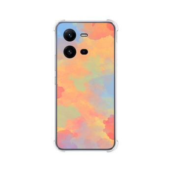 Funda Silicona Antigolpes Vivo X80 Lite 5g Diseño Acuarela 08 Dibujos