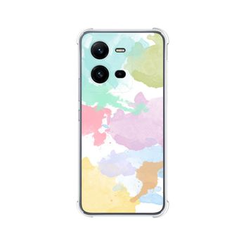 Funda Silicona Antigolpes Vivo X80 Lite 5g Diseño Acuarela 11 Dibujos