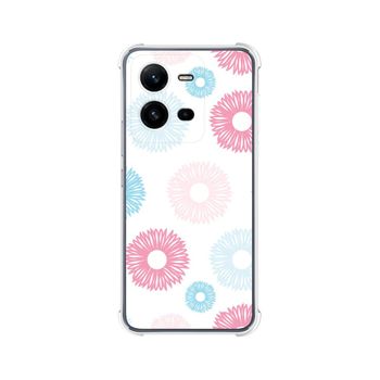 Funda Silicona Antigolpes Vivo X80 Lite 5g Diseño Flores 06 Dibujos