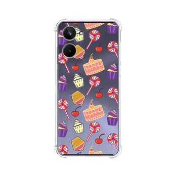 Funda Silicona Antigolpes Realme 10 4g Diseño Dulces 01 Dibujos