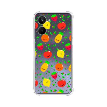 Funda Silicona Antigolpes Realme 10 4g Diseño Frutas 01 Dibujos