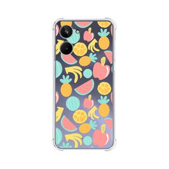 Funda Silicona Antigolpes Realme 10 4g Diseño Frutas 02 Dibujos