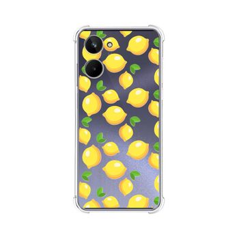 Funda Silicona Antigolpes Realme 10 4g Diseño Limones Dibujos