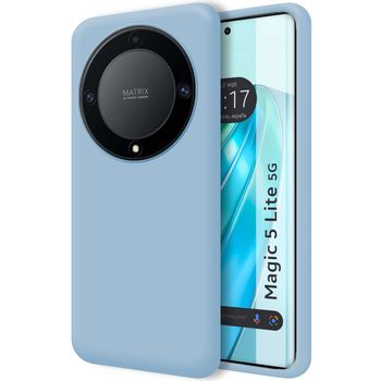 Funda Silicona Líquida Ultra Suave Huawei Honor Magic 5 Lite 5g Color Azul