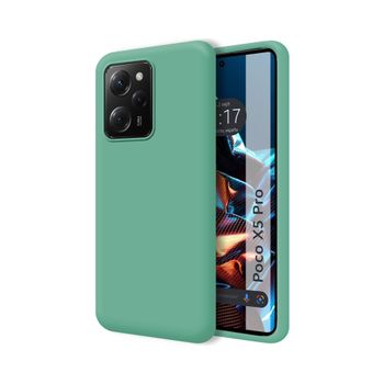 Funda Silicona Líquida Ultra Suave Xiaomi Poco X5 Pro 5g Color Verde