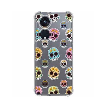 Funda Silicona Antigolpes Oppo Reno 8t 4g Diseño Catrina Dibujos