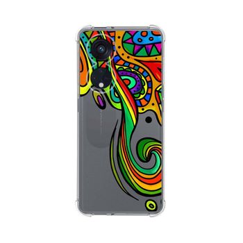 Funda Silicona Antigolpes Oppo Reno 8t 4g Diseño Colores Dibujos