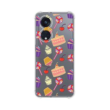 Funda Silicona Antigolpes Oppo Reno 8t 4g Diseño Dulces 01 Dibujos