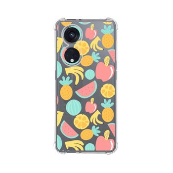 Funda Silicona Antigolpes Oppo Reno 8t 4g Diseño Frutas 02 Dibujos