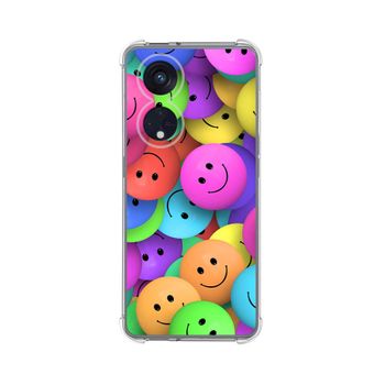 Funda Silicona Antigolpes Oppo Reno 8t 4g Diseño Smile Dibujos