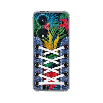 Funda Silicona Antigolpes Oppo Reno 8t 4g Diseño Zapatillas 12 Dibujos