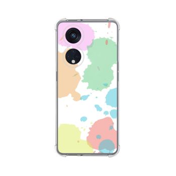 Funda Silicona Antigolpes Oppo Reno 8t 4g Diseño Acuarela 05 Dibujos