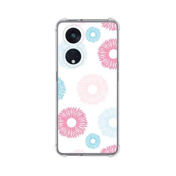 Funda Silicona Antigolpes Oppo Reno 8t 4g Diseño Flores 06 Dibujos