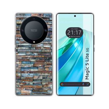 Funda Silicona Huawei Honor Magic 5 Lite 5g Diseño Ladrillo 05 Dibujos