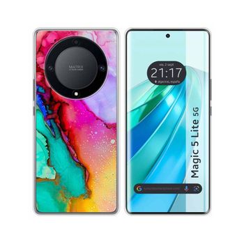 Funda Silicona Huawei Honor Magic 5 Lite 5g Diseño Mármol 15 Dibujos