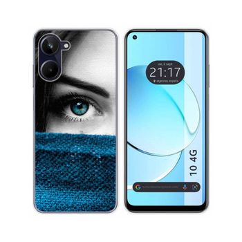 Funda Silicona Realme 10 4g Diseño Ojo Dibujos