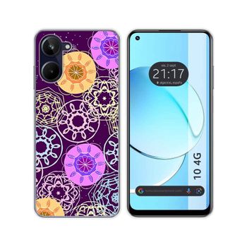 Funda Silicona Realme 10 4g Diseño Radial Dibujos