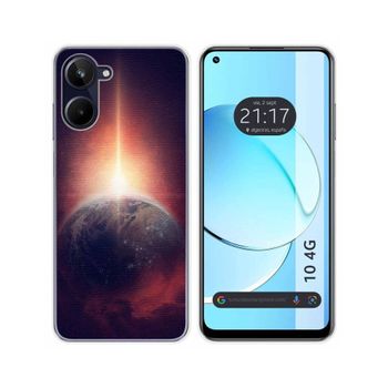 Funda Silicona Realme 10 4g Diseño Tierra Dibujos