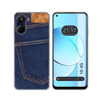 Funda Silicona Realme 10 4g Diseño Vaquero Dibujos