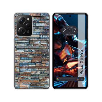 Funda Silicona Xiaomi Poco X5 Pro 5g Diseño Ladrillo 05 Dibujos