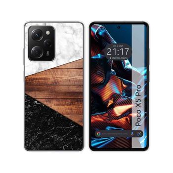 Funda Silicona Xiaomi Poco X5 Pro 5g Diseño Mármol 11 Dibujos