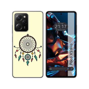 Funda Silicona Xiaomi Poco X5 Pro 5g Diseño Atrapasueños Dibujos