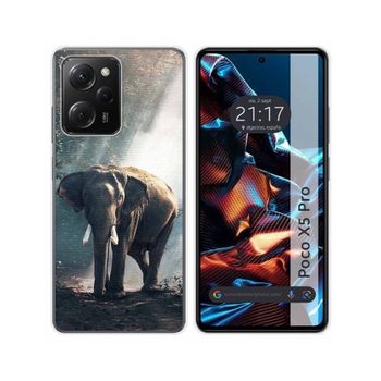 Funda Silicona Xiaomi Poco X5 Pro 5g Diseño Elefante Dibujos