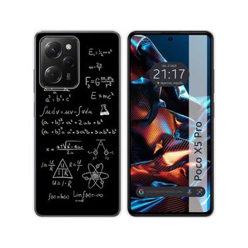 Funda Silicona Xiaomi Poco X5 Pro 5g Diseño Formulas Dibujos